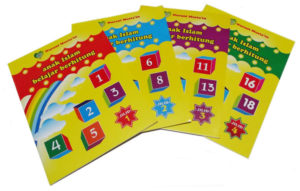 Buku Berhitung Untuk Anak TK 1 set Jilid 1 2 3 4